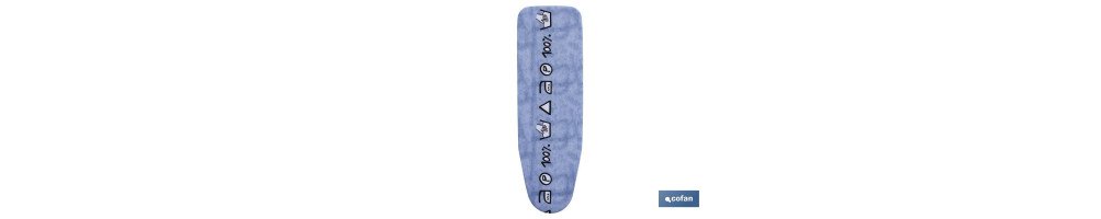 Funda Acolchada Iconos Lavado | Medida: 135 X 53 cm