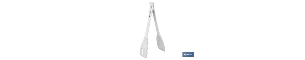 Pinzas para Ensaladas Modelo Bach | Fabricada en Silicona y Nylon | Medida 28 cm