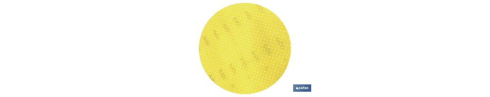 Disco Lija Microperforado Alta Calidad con Velcro