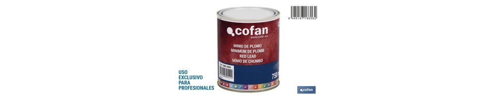 Minio de Plomo | Envase de 4 litros | (USO EXCLUSIVO PARA PROFESIONALES)