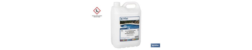 Incrementador PH Líquido para piscinas