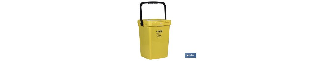 Contenedor Amarillo para Plásticos y Latas