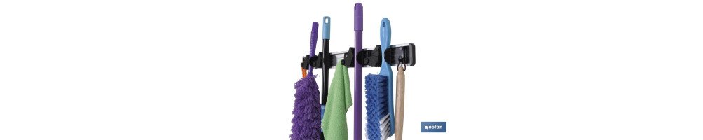 Organizador de accesorios de limpieza