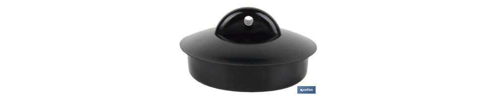 Tapón Universal | Apto para Fregadero, Lavabo, Bidé y Ducha | Medidas: ø52 x 15 mm