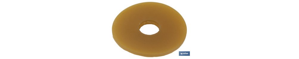 Goma | Ø17,2 x Ø65 x 3 mm | Para Cierre del Descargador | Tubo Estrecho