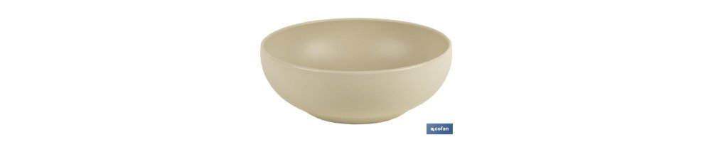 Cuencos redondos | Dos colores disponibles | Capacidad para 800 ml