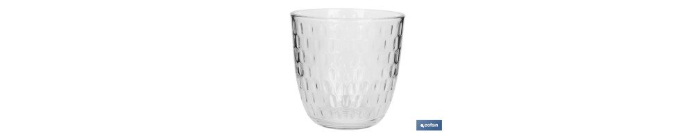 Pack de 6 vasos de agua Modelo Ópalo | Capacidad: 29 cl | Varios colores