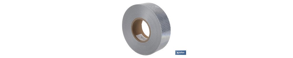 Rollo de cinta reflectante adhesiva | Varios colores | Adecuado para el contorno de vehículos carrozados