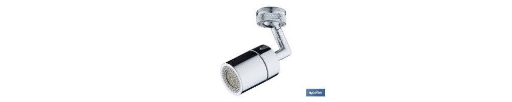 Aireador de Grifo con Extensión Giratoria Universal 720° Antisalpicaduras