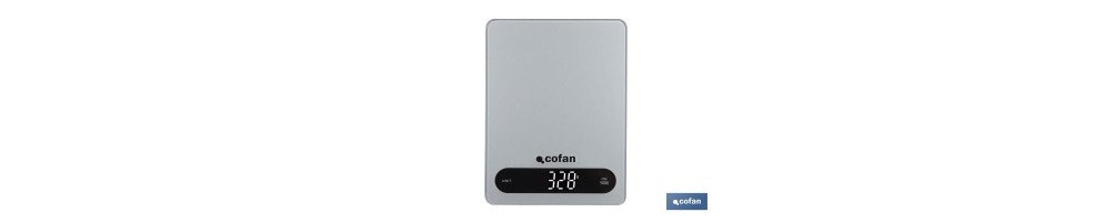 Báscula digital de cocina disponible en 3 colores | Pantalla LED | 4 Sensores de alta precisión