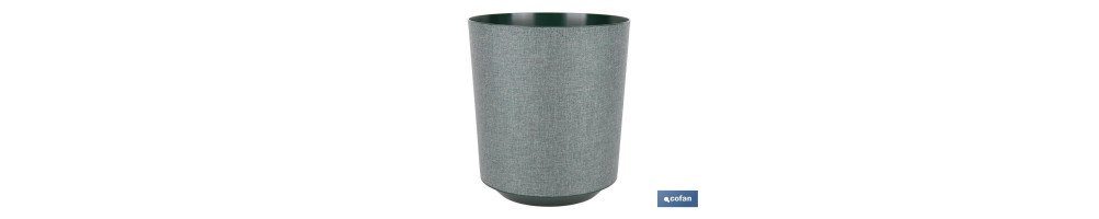 Macetas decorativas para interior | Maceteros redondos | Material: Polipropileno | Disponibles en diferentes colores y medidas