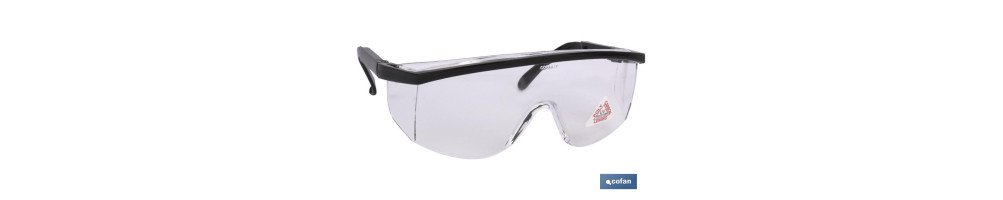 Gafas de Seguridad | Con lente clara | Modelo Estándar | EN 166:2001