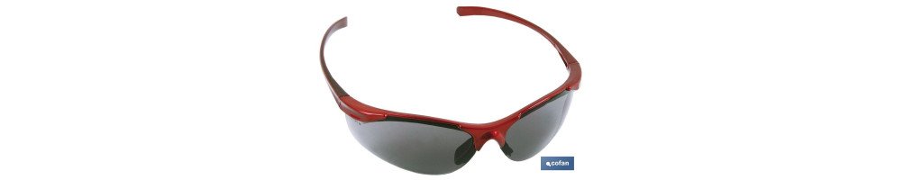 Gafa de Seguridad Anatómica | Lentes de protección frente a Rayos UV | Ultraligeras para un uso intensivo