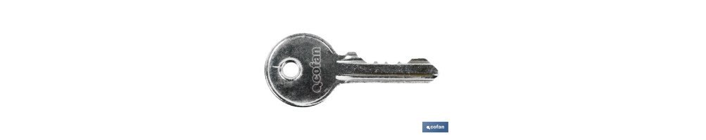 Llave bruto cerraduras 1494 y 3130